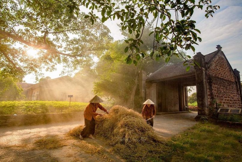 Duong Lam Ancient Village Exploring