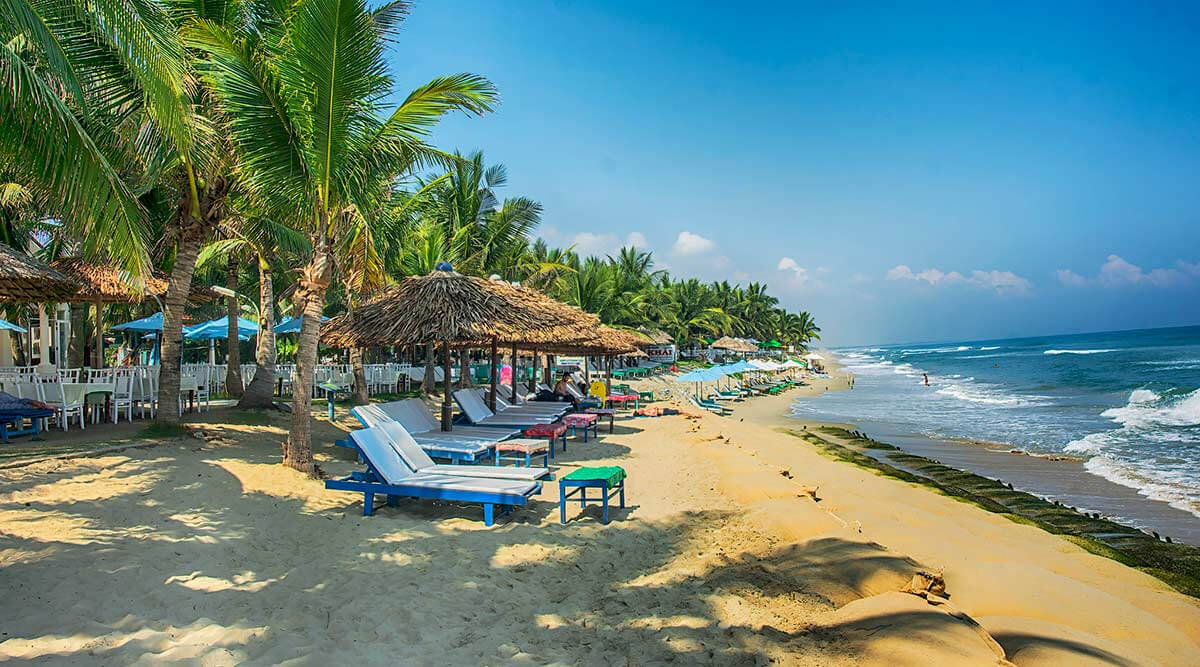 Hoi An Breezy Coastline: Private E-Car Safari & Beach Chill