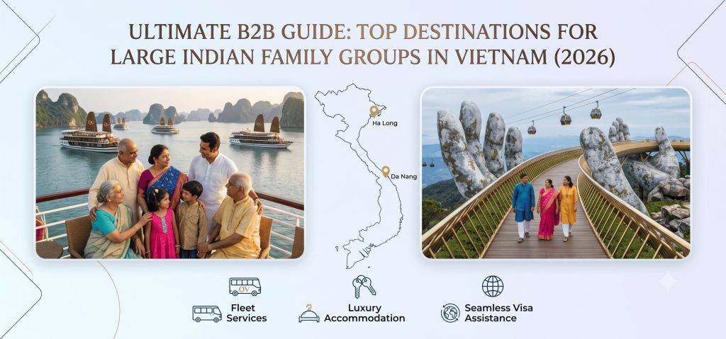 Ultimate B2B Guide: Top Destinations for Large Indian Family Groups in Vietnam (2026)